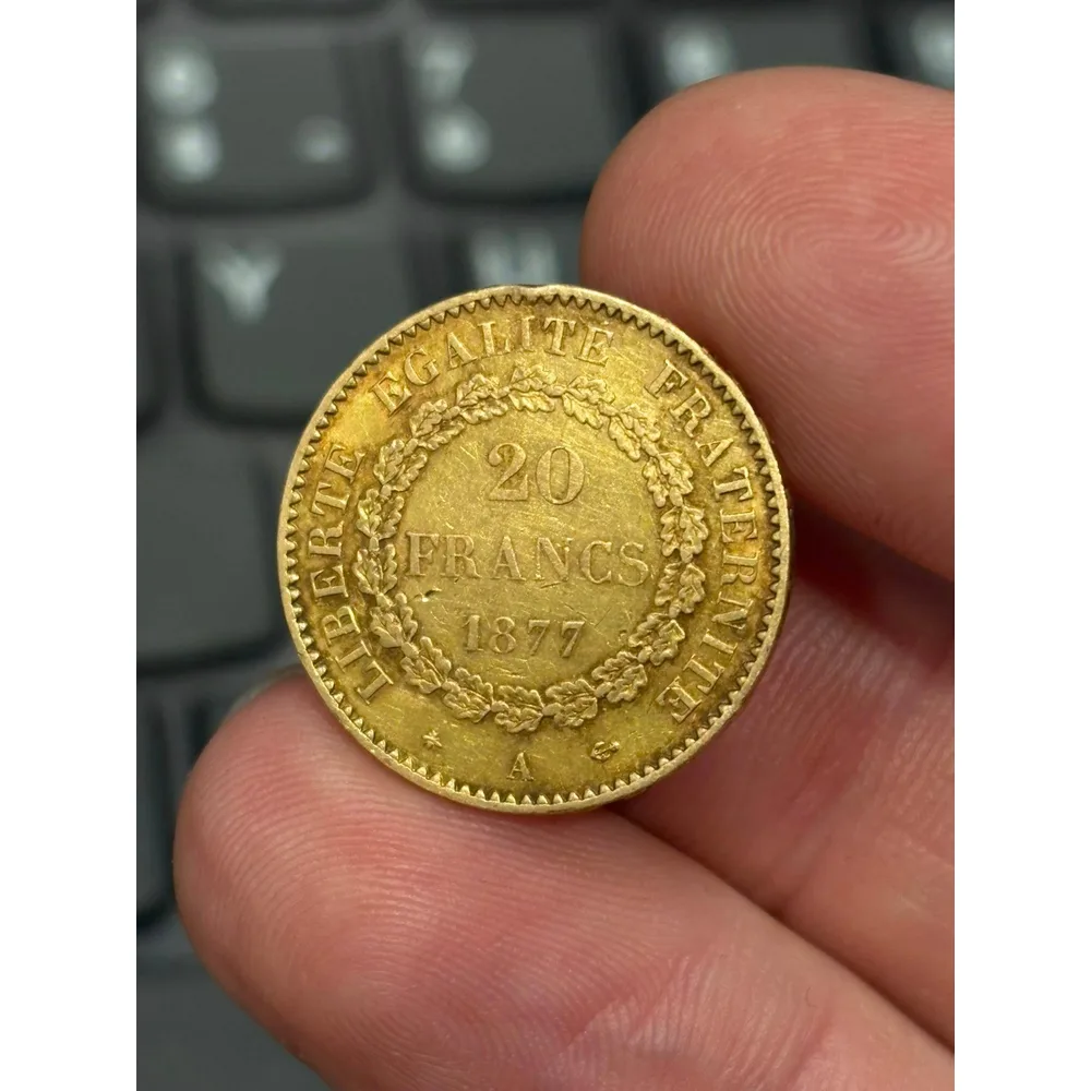 20 Francs or Génie