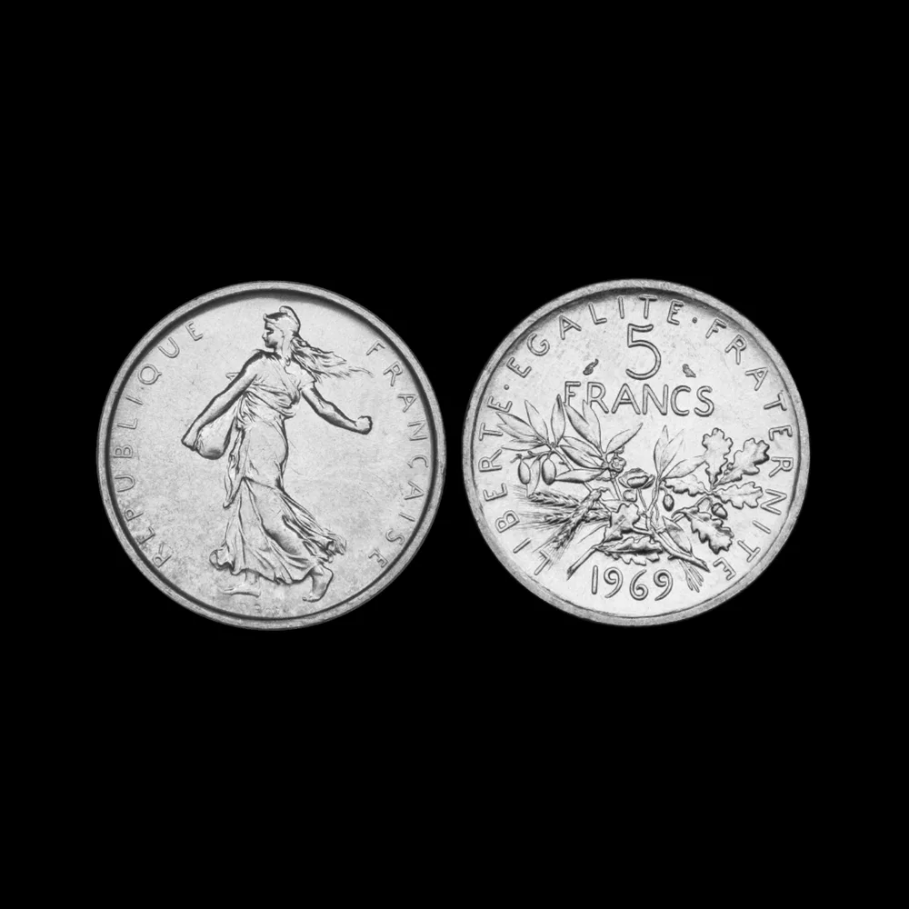5 Francs Semeuse argent